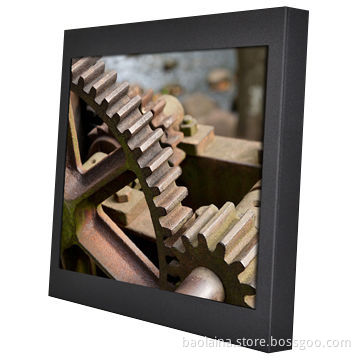 Metal Interactive/touchscreen terminals 10.4-inch Square display with VGA/AV for Automation and POS